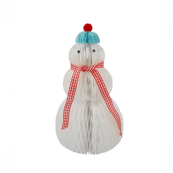 NEW 10 pieces  Meri-Meri honeycomb holiday paper decorations, nothing missing - Picture 16 of 17